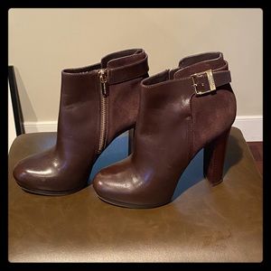 MICHAEL Michael Kors Leather High Heel Boots 71/2